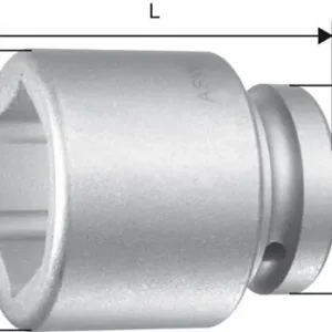 1 1/2" Innenvierkant Krafteinsatz - DIN 3121 - H 40 kurze Ausführung Bestpreis